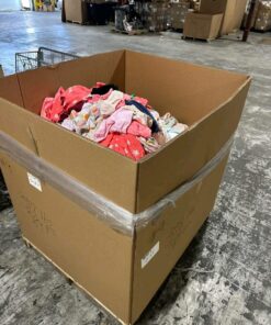 baby clothing pallet over 4 ft