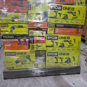 Ryobi & RIDGID Tool Pallet – 70+ Brand-New Power Tools & Accessories for sale – Only $800