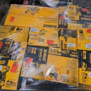 DeWalt Power Tool Liquidation Pallet – 60+ Items for Sale – $1,000