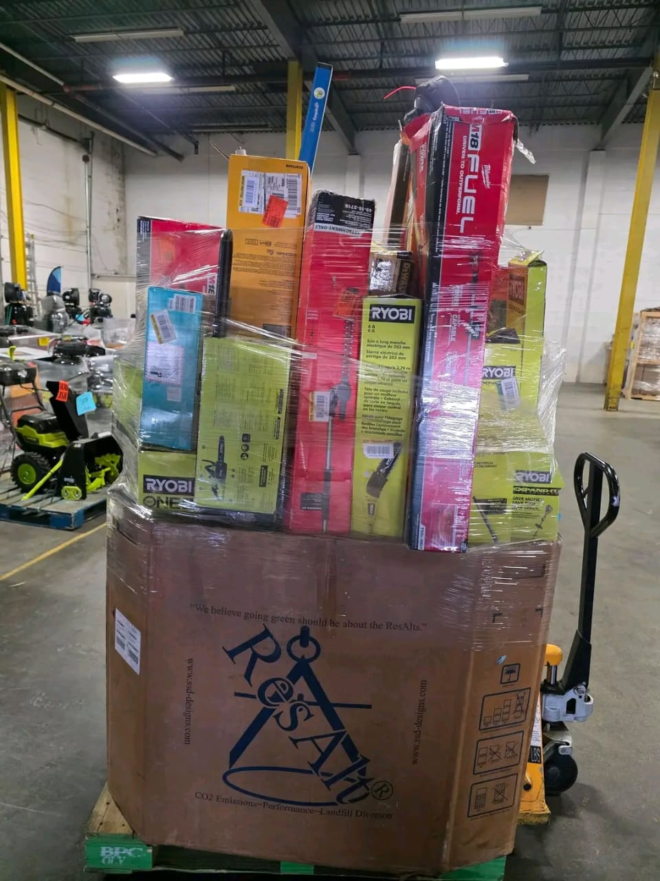 DeWalt, Milwaukee & Ryobi Power Tool Liquidation Pallet For Sale - Image 4