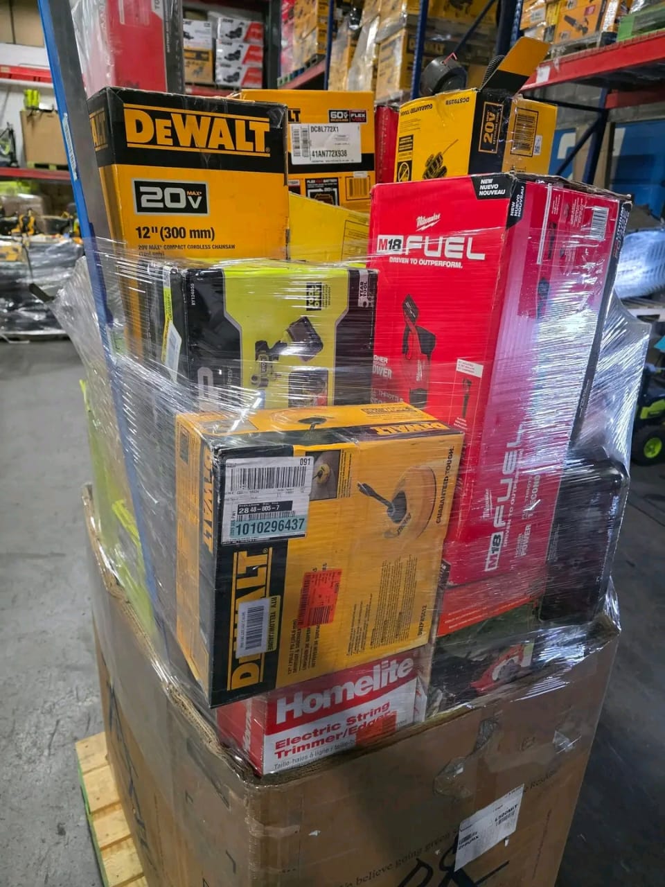 DeWalt, Milwaukee & Ryobi Power Tool Liquidation Pallet For Sale - Image 5
