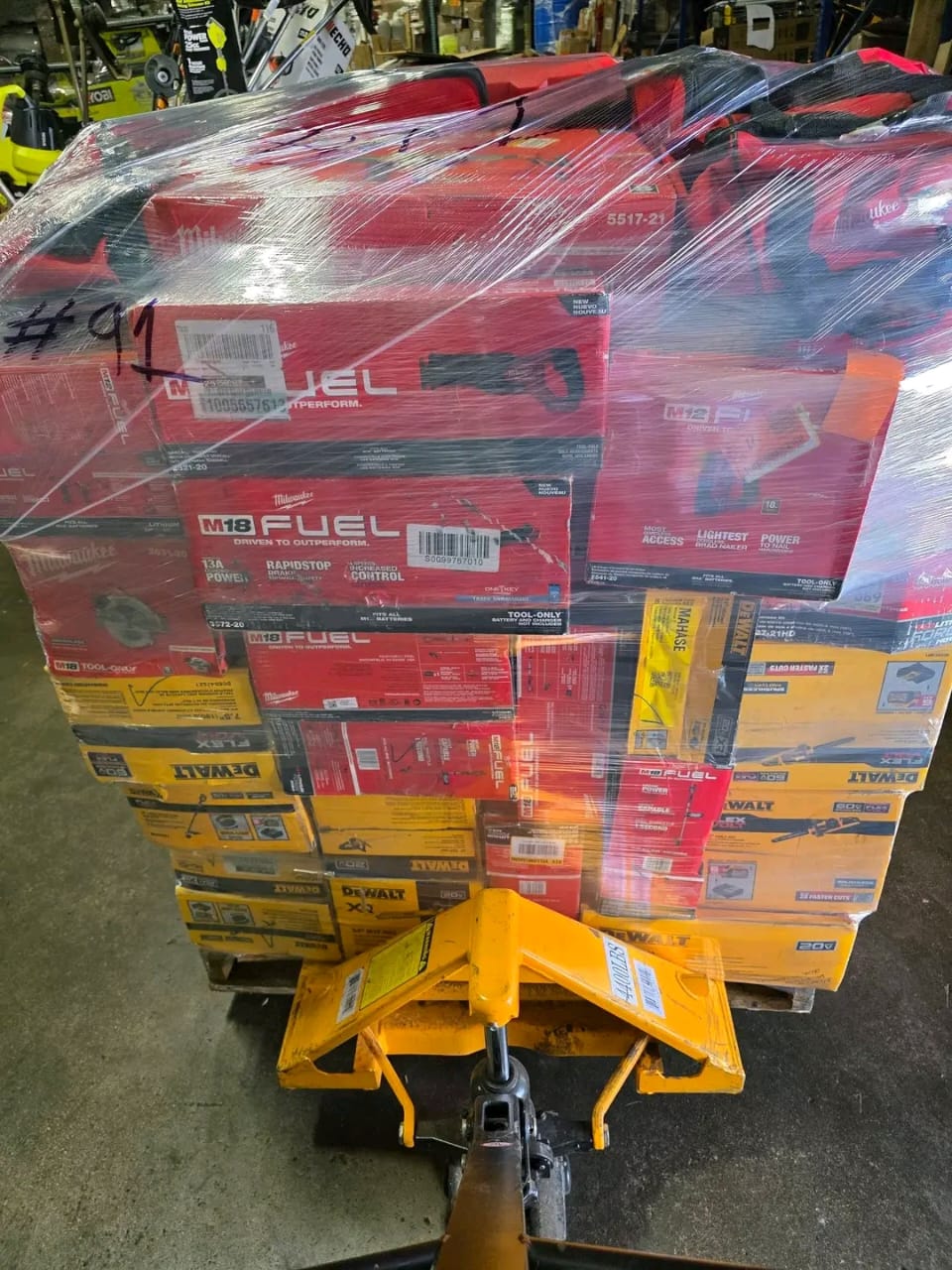 Milwaukee & DeWalt Tool Pallet for Sale – Over 50 Tools – Only $850 with Free USA Shipping - Image 3