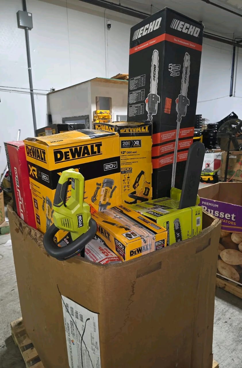 DeWalt Ryobi Outdoor Power Tools Pallet for Sale - Image 2