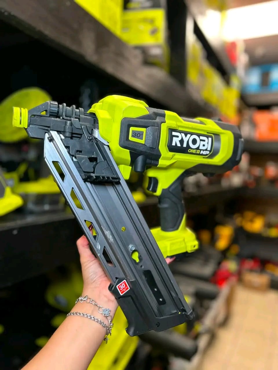 RYOBI 18V 30° Framing Nailer for Sale – Cordless Framing Nail Gun $125 - Image 2